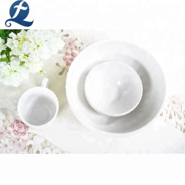 Hot sale kitchen dinnerware restaurant custom ceramic dinner set